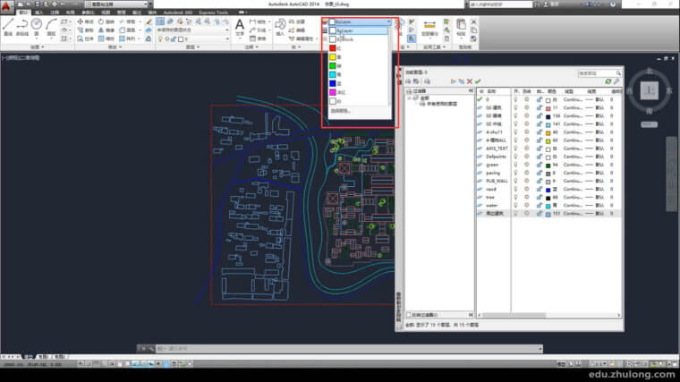 小清新建筑彩平图，CAD/AI/PS高效协同_2