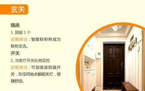 全屋开关插座布置攻略，太实用了！