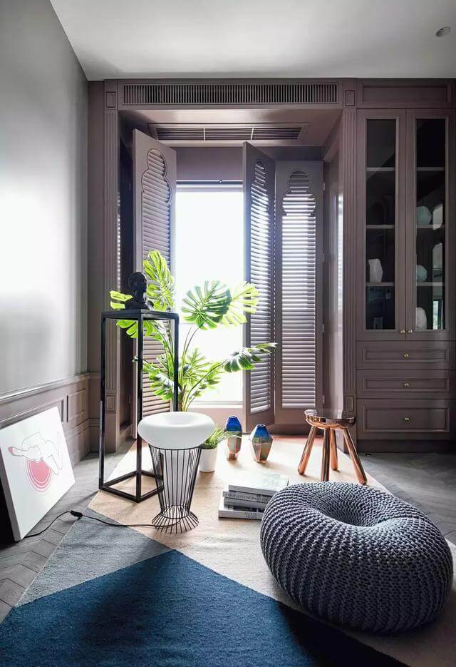 阳台隔断门，都流行这样装了