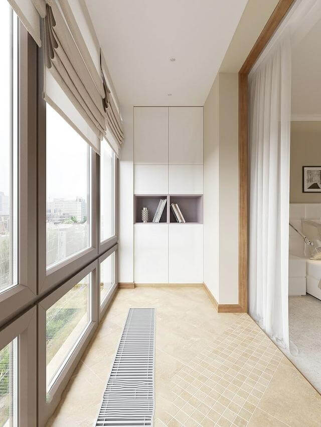 阳台隔断门，都流行这样装了