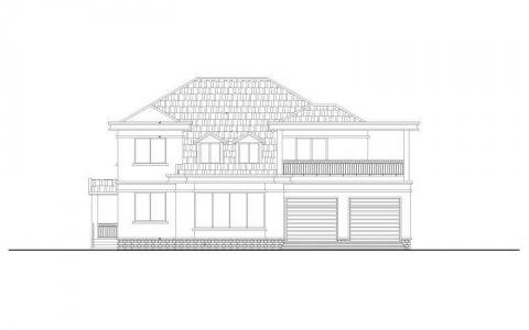 108套别墅新农村自建房建筑施工图纸