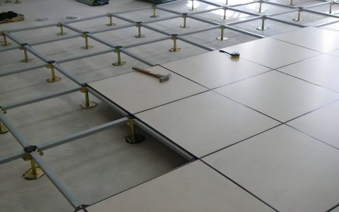 中小型机房静电地板低成本改造升级实施方案