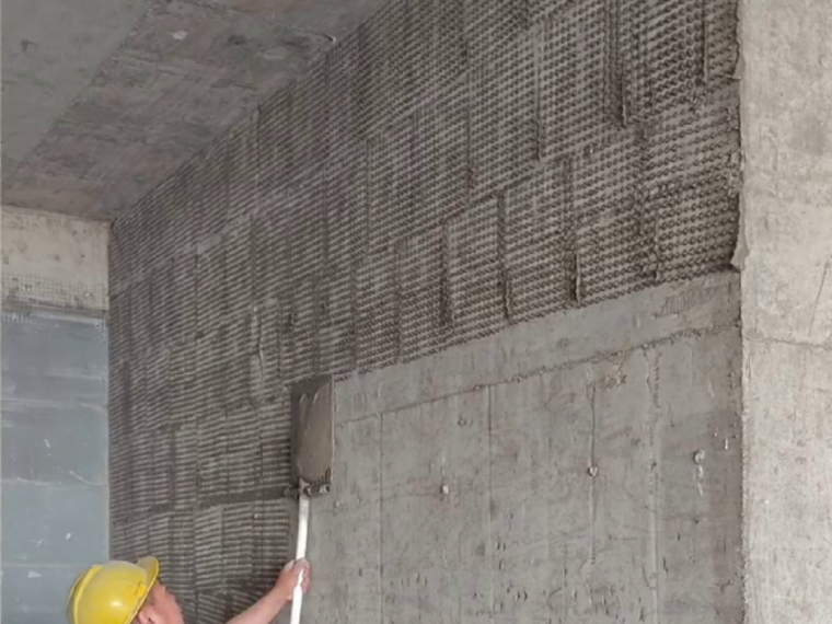 墙面抹灰如何施工不空鼓？拍浆拉毛这样干！